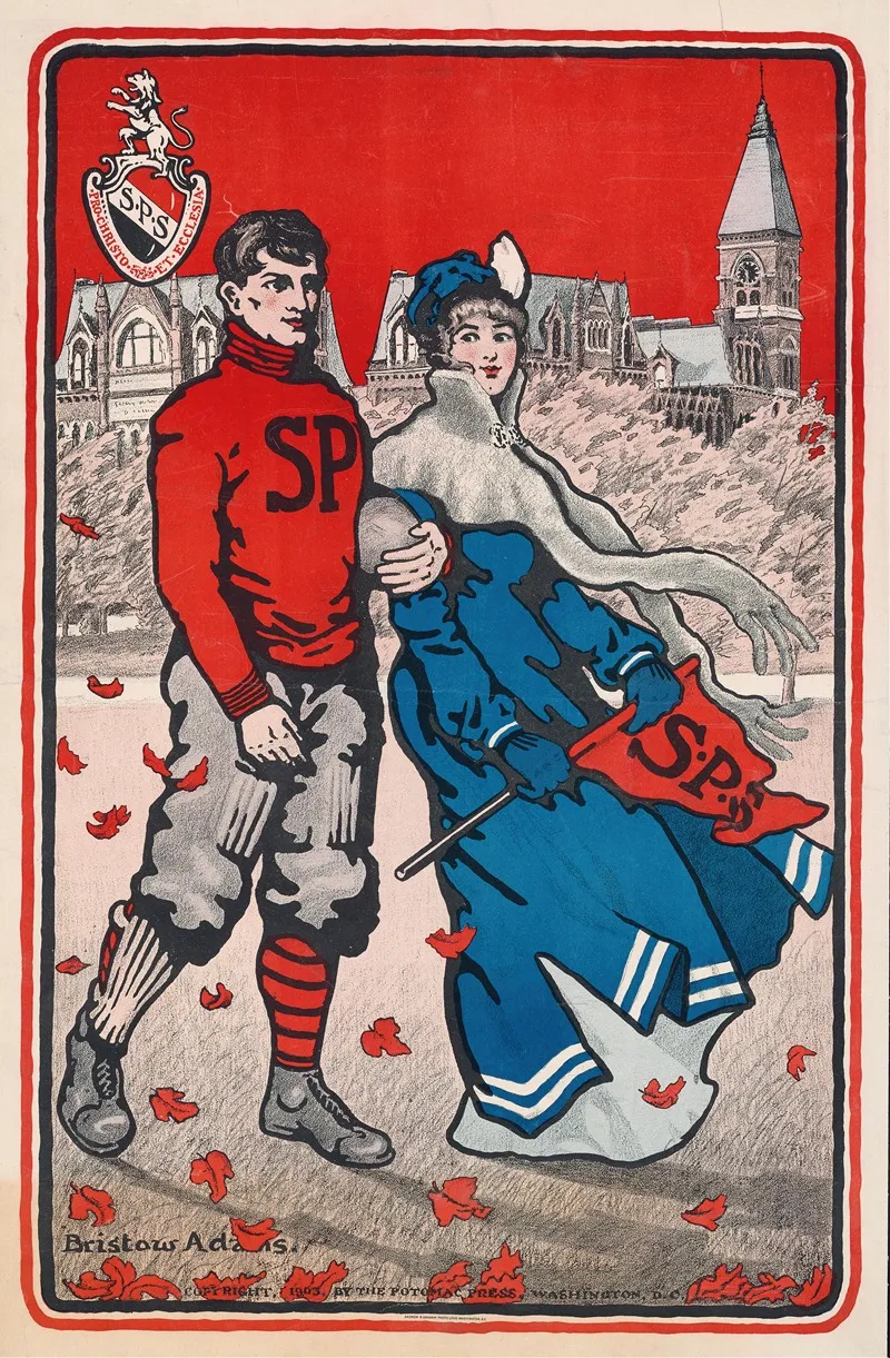 Saint Pauls School Wall Art by Bristow Adams - High-Resolution Digital Print