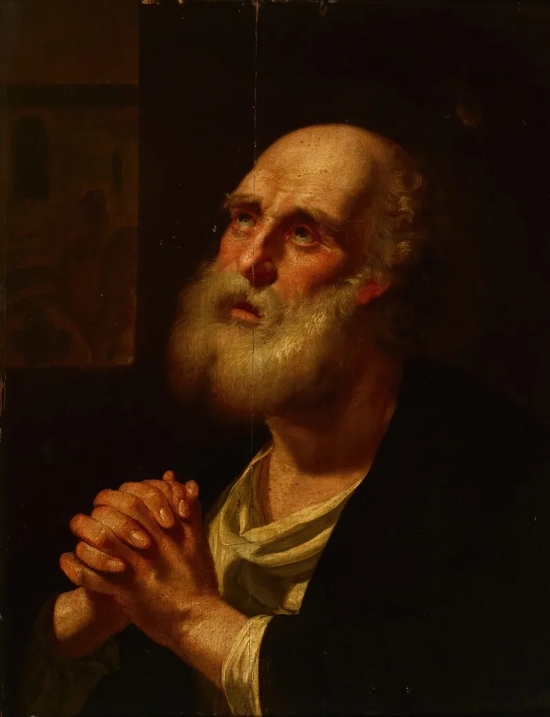 Saint Peter 14 Wall Art by Balthasar Denner - High-Resolution Digital Print