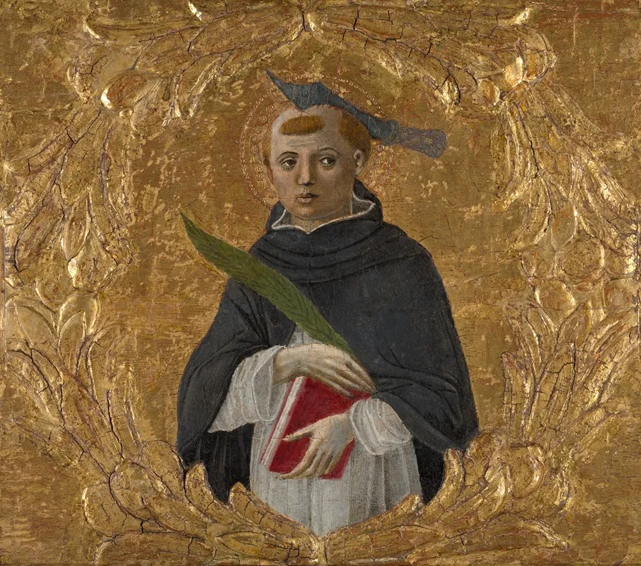 Saint Peter Martyr 2 Wall Art by Benvenuto di Giovanni - High-Resolution Digital Print