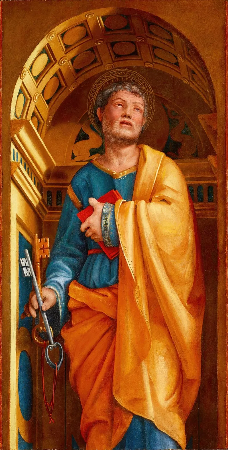 Saint Peter The Apostle Wall Art by Bernardo Zenale - High-Resolution Digital Print