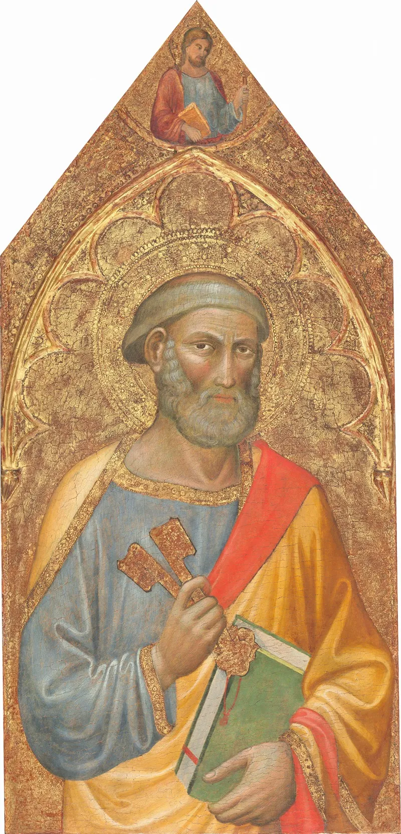 Saint Peter With Saint James Major Wall Art by Martino di Bartolomeo di Biago - High-Resolution Digital Print