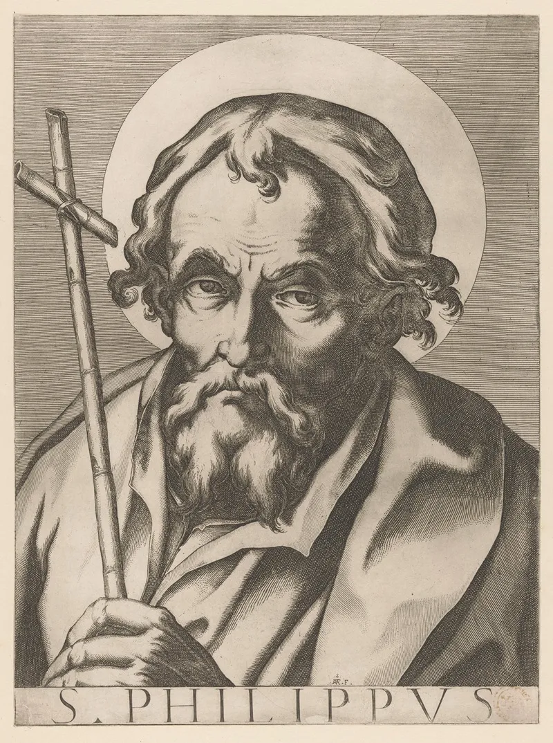 Saint Philip 6 Wall Art by Raffaello Schiaminossi - High-Resolution Digital Print