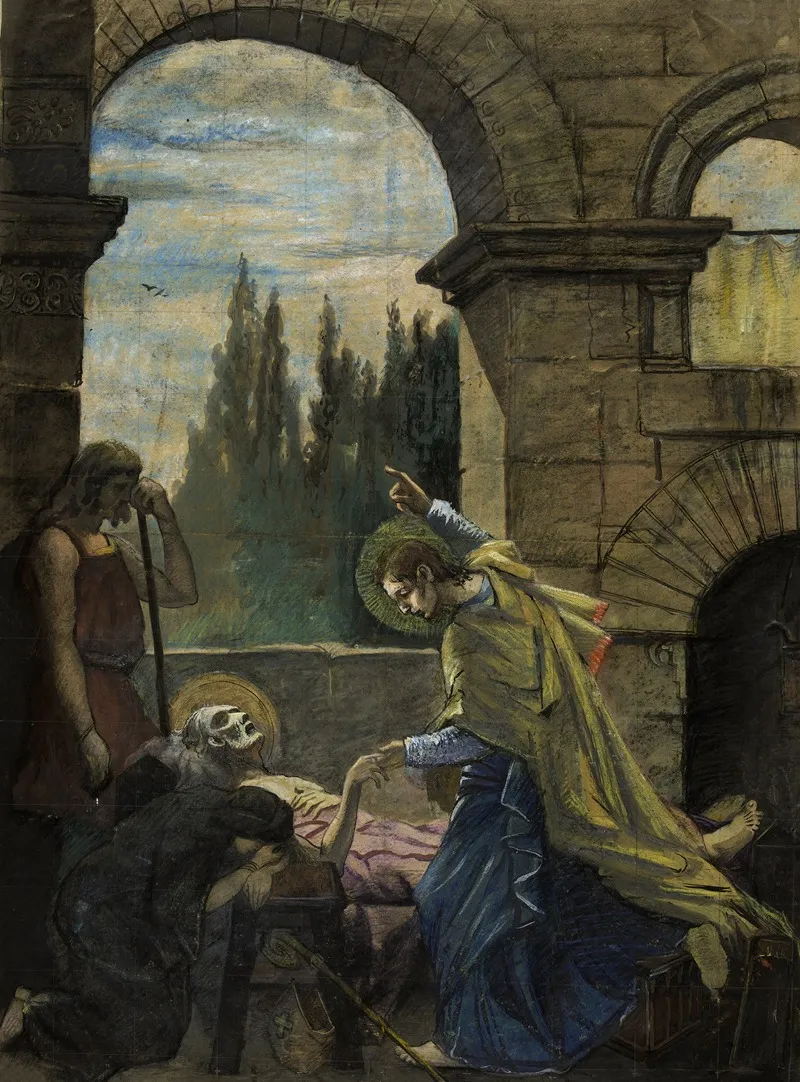 Saint Pierre Au Chevet De Saint Hilaire
