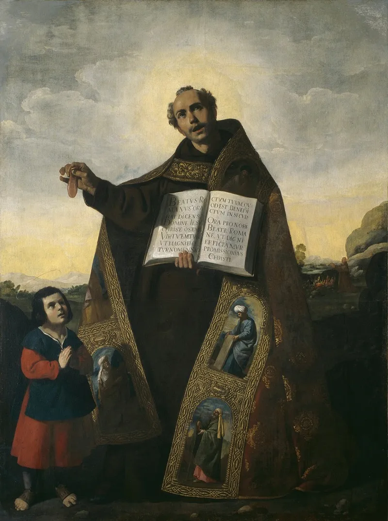 Saint Romanus Of Antioch And Saint Barulas Wall Art by Francisco de Zurbarán - High-Resolution Digital Print