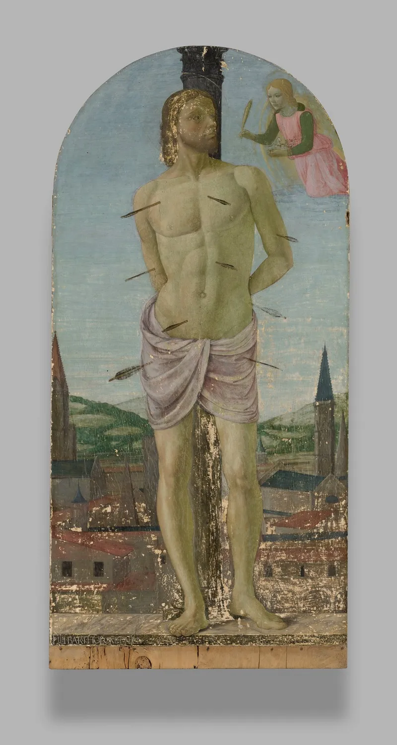 Saint Sebastian 11 Wall Art by Gherardo di Giovanni del Fora - High-Resolution Digital Print