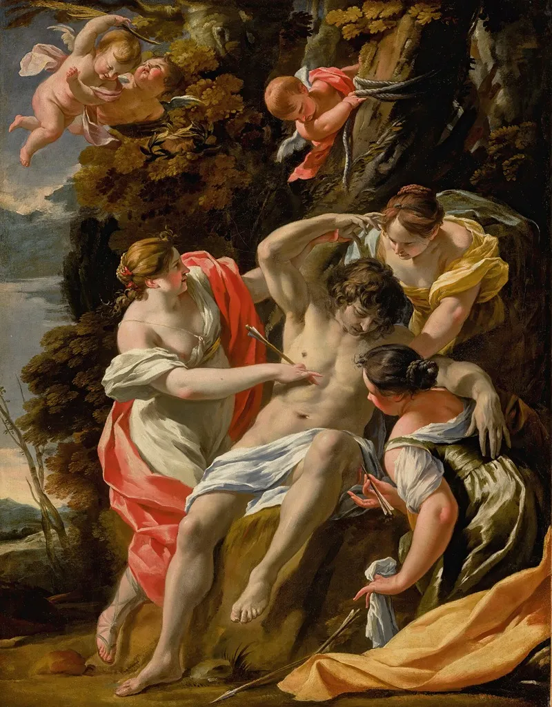 Saint Sebastian 13 Wall Art by Jean Laurent Mosnier - High-Resolution Digital Print