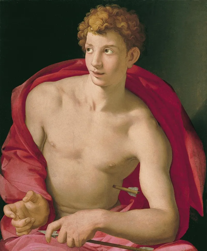 Saint Sebastian 19 Wall Art by Agnolo Bronzino - Canvas Print