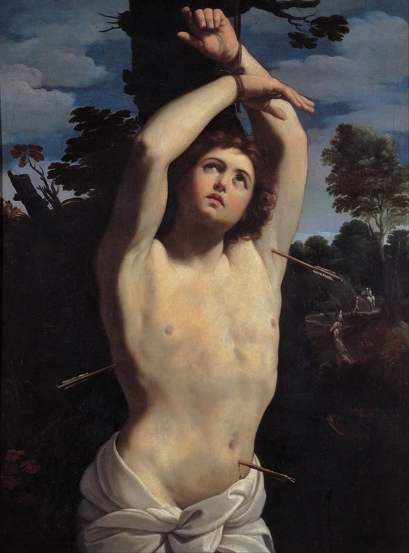 Saint Sebastian 21 Wall Art by Guido Reni - High-Resolution Digital Print