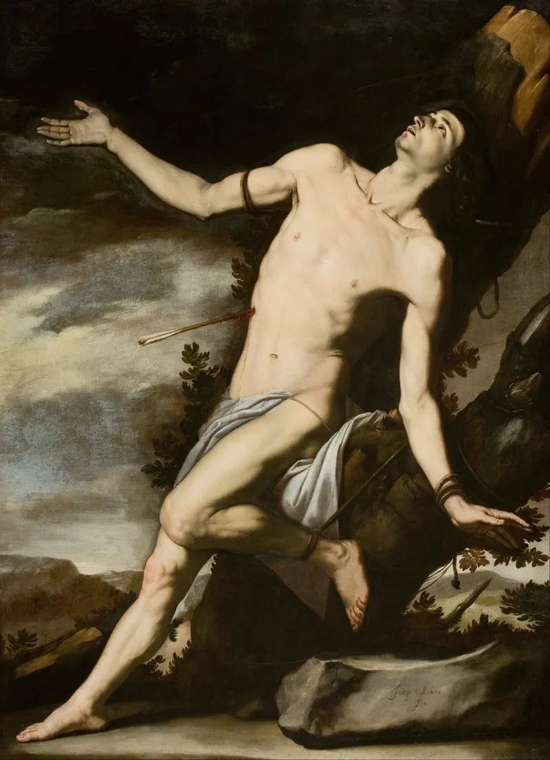 Saint Sebastian 23 Wall Art by Jusepe de Ribera - High-Resolution Digital Print