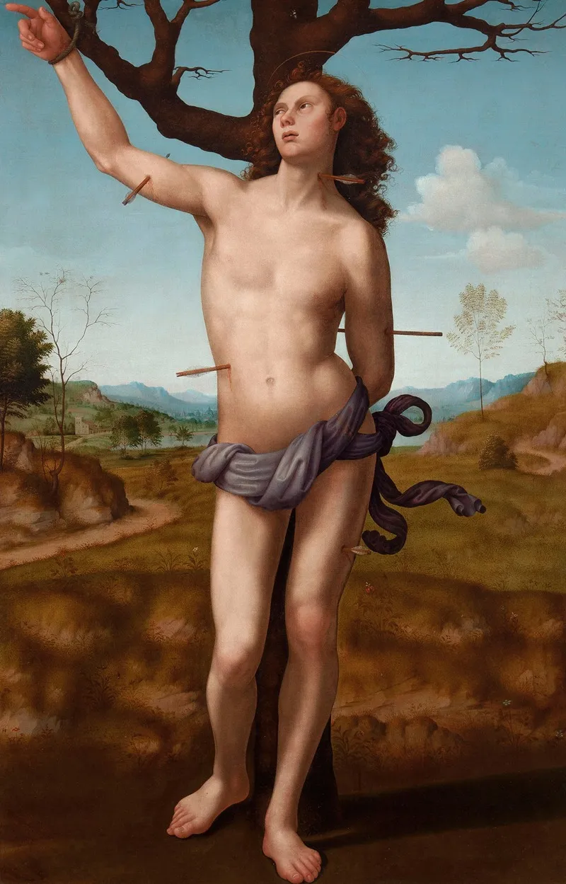 Saint Sebastian 26 Wall Art by Giuliano Bugiardini - High-Resolution Digital Print