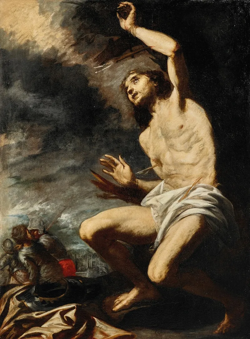 Saint Sebastian 27 Wall Art by Antonio De Bellis - High-Resolution Digital Print