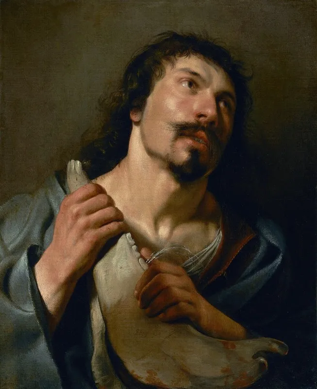 Saint Sebastian Thrown Into The Cloaca Maxima