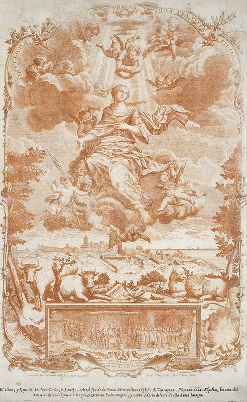 Saint Thecla Wall Art by Francesc Boix - High-Resolution Digital Print