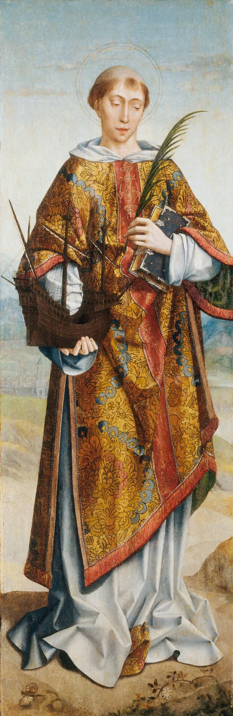 Saint Vincent Patron Saint Of Lisbon Wall Art by Frei Carlos - High-Resolution Digital Print