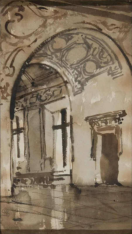 Sala Renesansowa Wall Art by Stanisław Noakowski - High-Resolution Digital Print