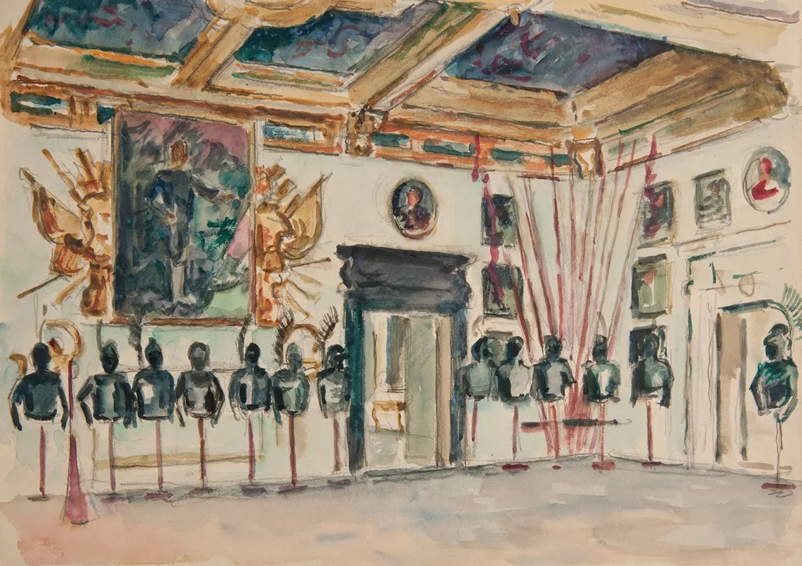 Sala Stolowa W Palacu W Podhorcach