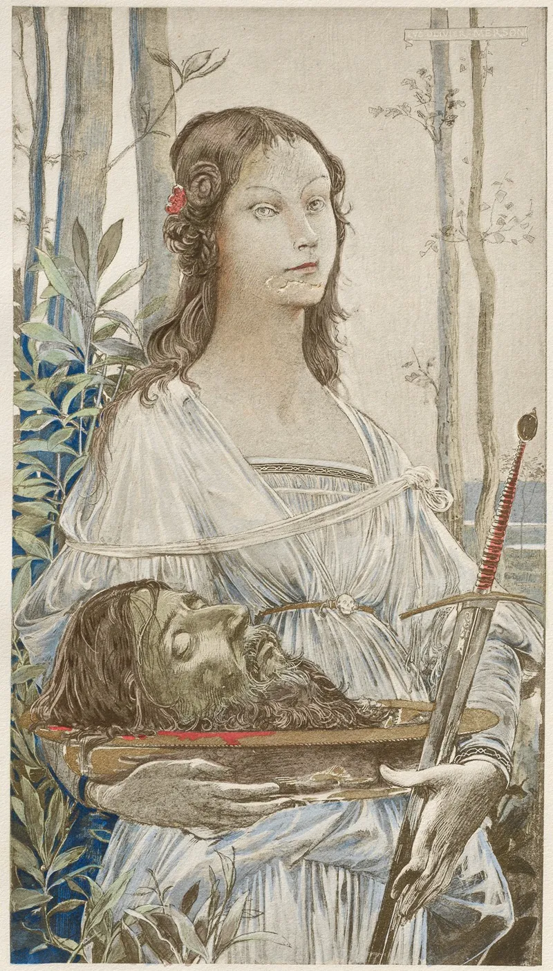 Salome 16 Wall Art by Luc-Olivier Merson - High-Resolution Digital Print