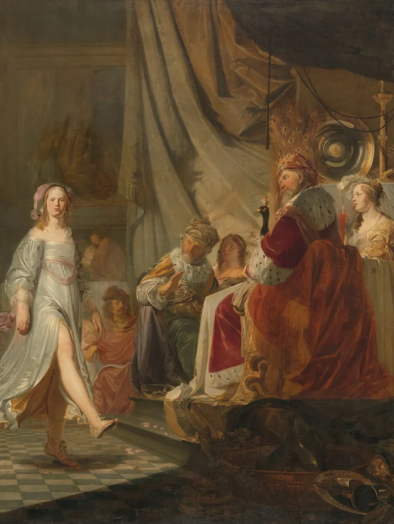 Salome Dancing For Herod Wall Art by Hans Horions - High-Resolution Digital Print