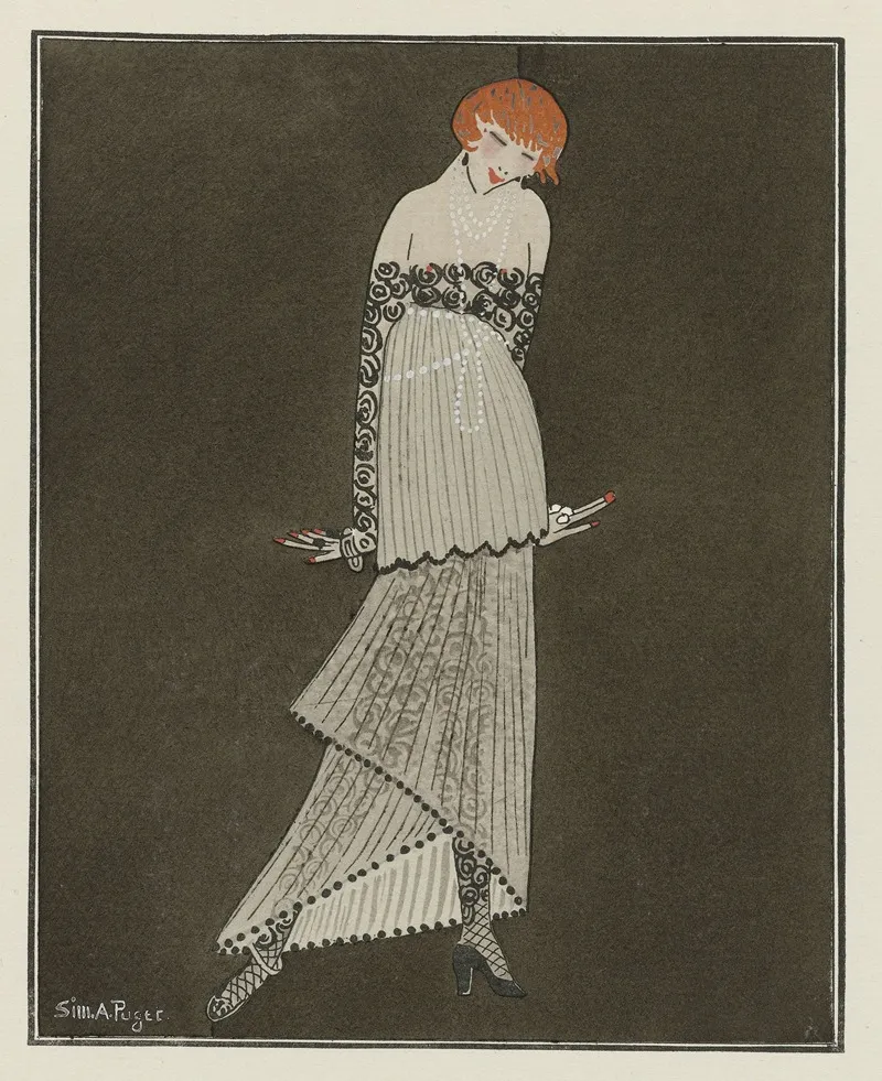 Salome Robe Du Soir De Paul Poiret