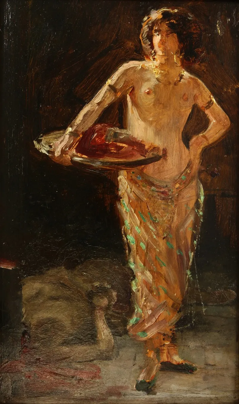 Salome Sketch Wall Art by Severo Rodríguez Etchart - High-Resolution Digital Print