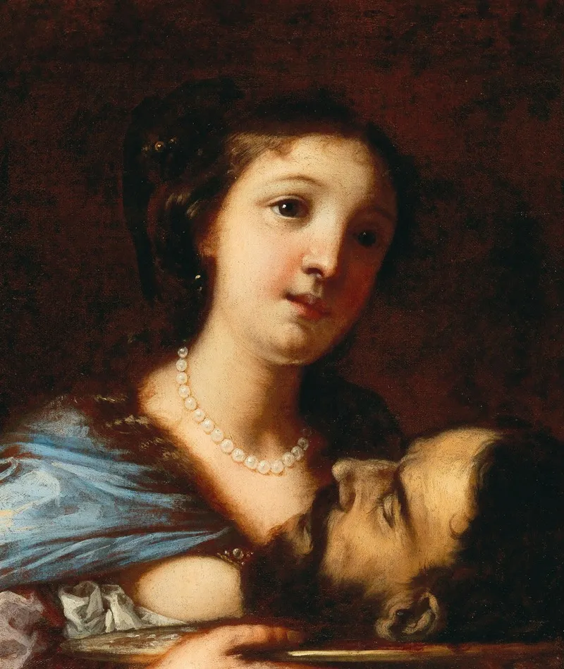 Salome With The Head Of Saint John The Baptist 6 Wall Art by Francesco Rosa - High-Resolution Digital Print