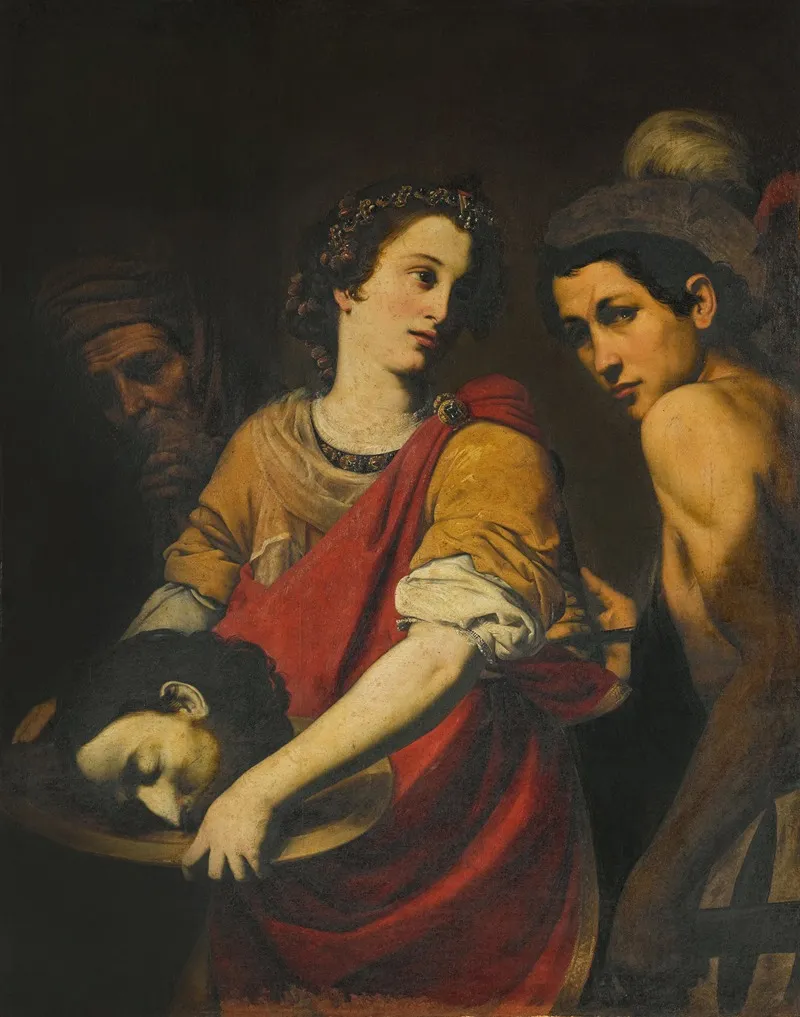 Salome With The Head Of Saint John The Baptist 9 Wall Art by Diana de Rosa - High-Resolution Digital Print