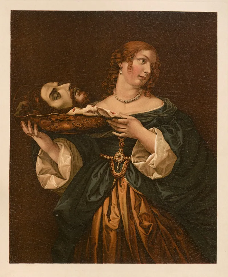 Salome With The Head Of St John Wall Art by Jan Ladislaw Sýkora - High-Resolution Digital Print