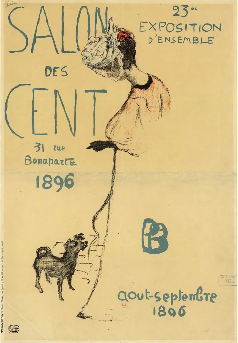 Salon Des Cent 18 Wall Art by Pierre Bonnard - High-Resolution Digital Print