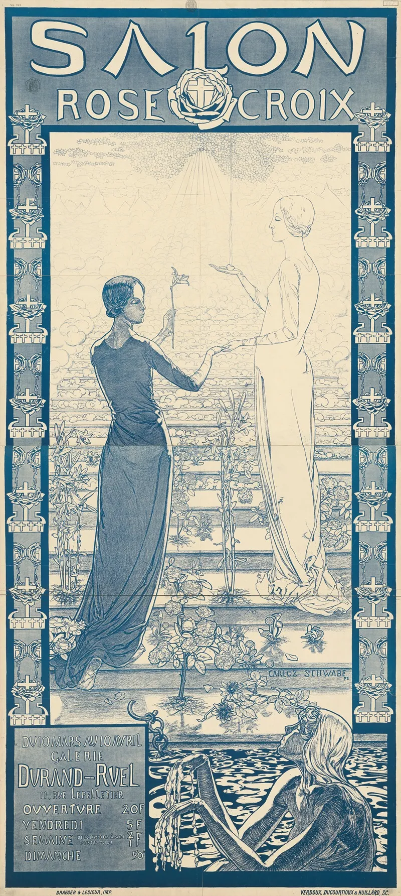 Salon Rose Croix Galerie Durand Ruel