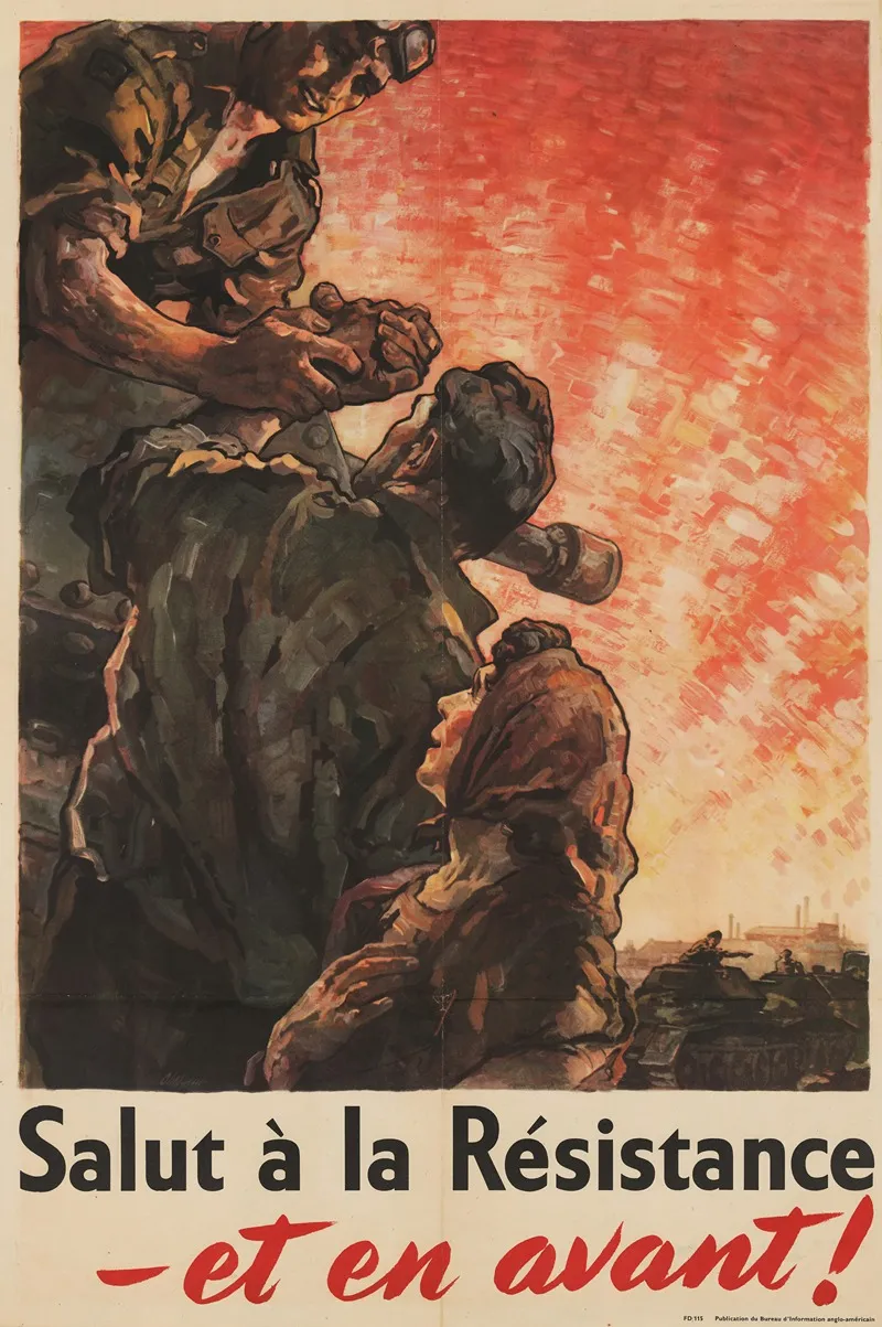 Salut A La Resistance Et En Avant