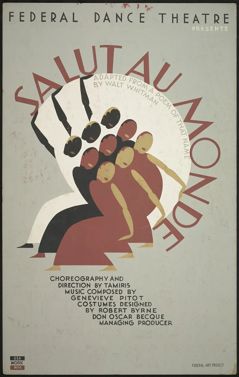 Salut Au Monde Wall Art by Anonymous - High-Resolution Digital Print