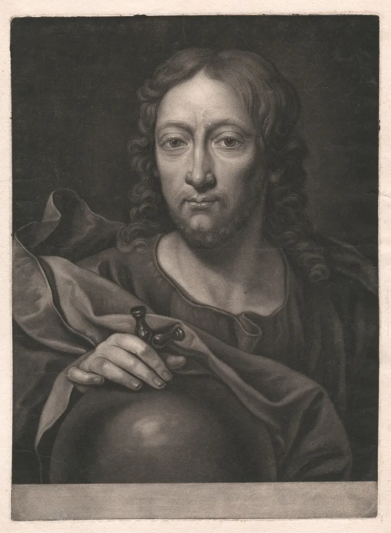 Salvator Mundi 11 Wall Art by Johann Kupezky - High-Resolution Digital Print