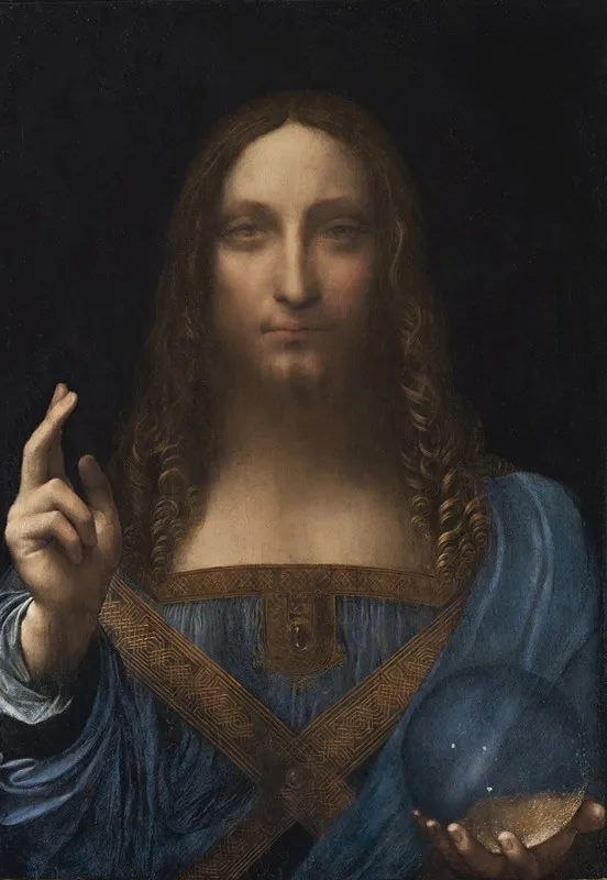 Salvator Mundi 3 Wall Art by Leonardo da Vinci - High-Resolution Digital Print