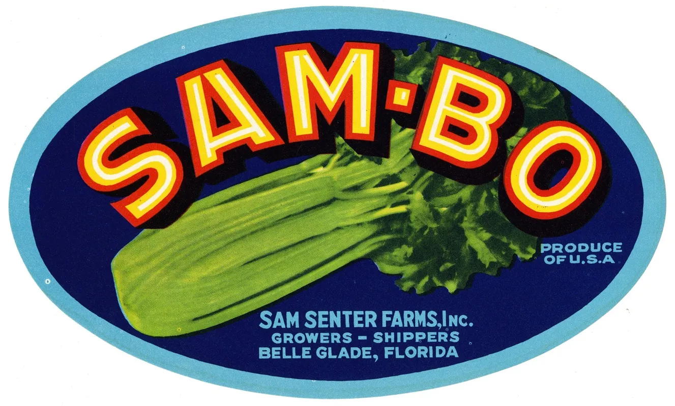 Sam Bo Produce Label