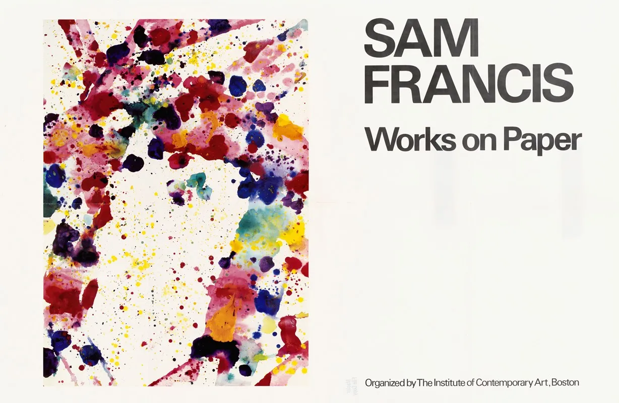 Sam Francis Works On Paper