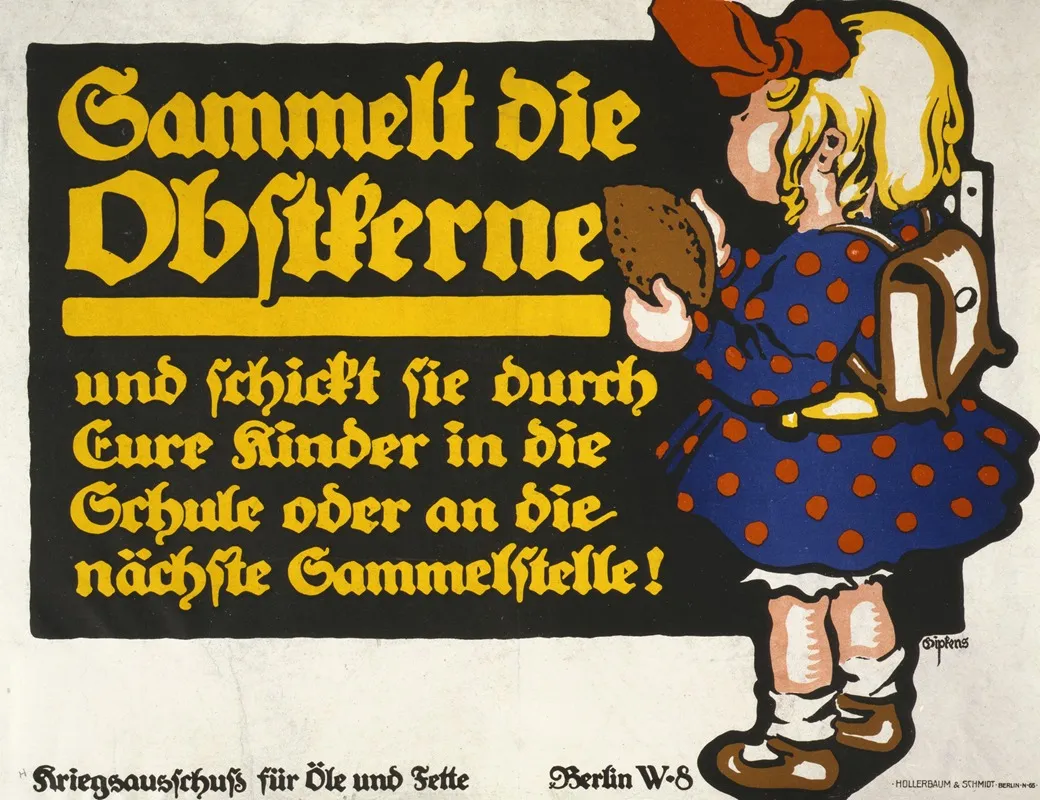 Sammelt Die Obstkerne Wall Art by Julius Gipkens - High-Resolution Digital Print