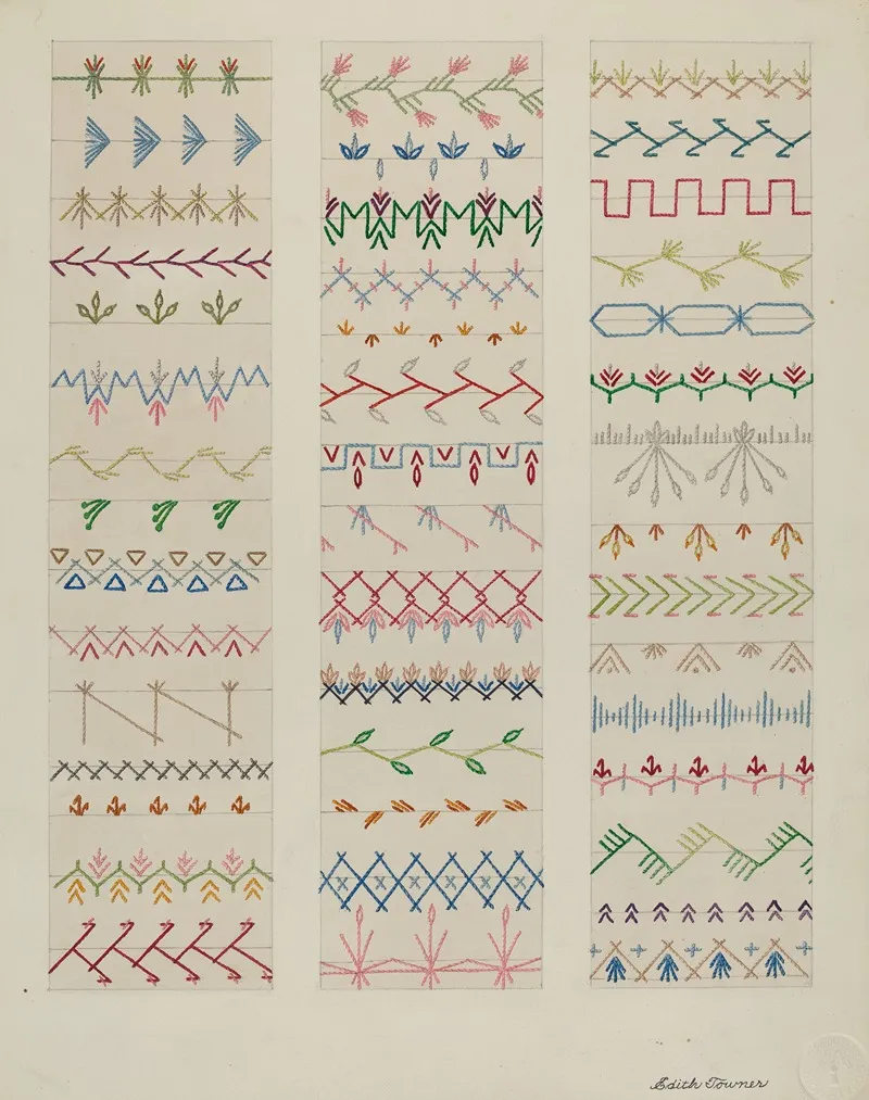 Samples Of Stitching