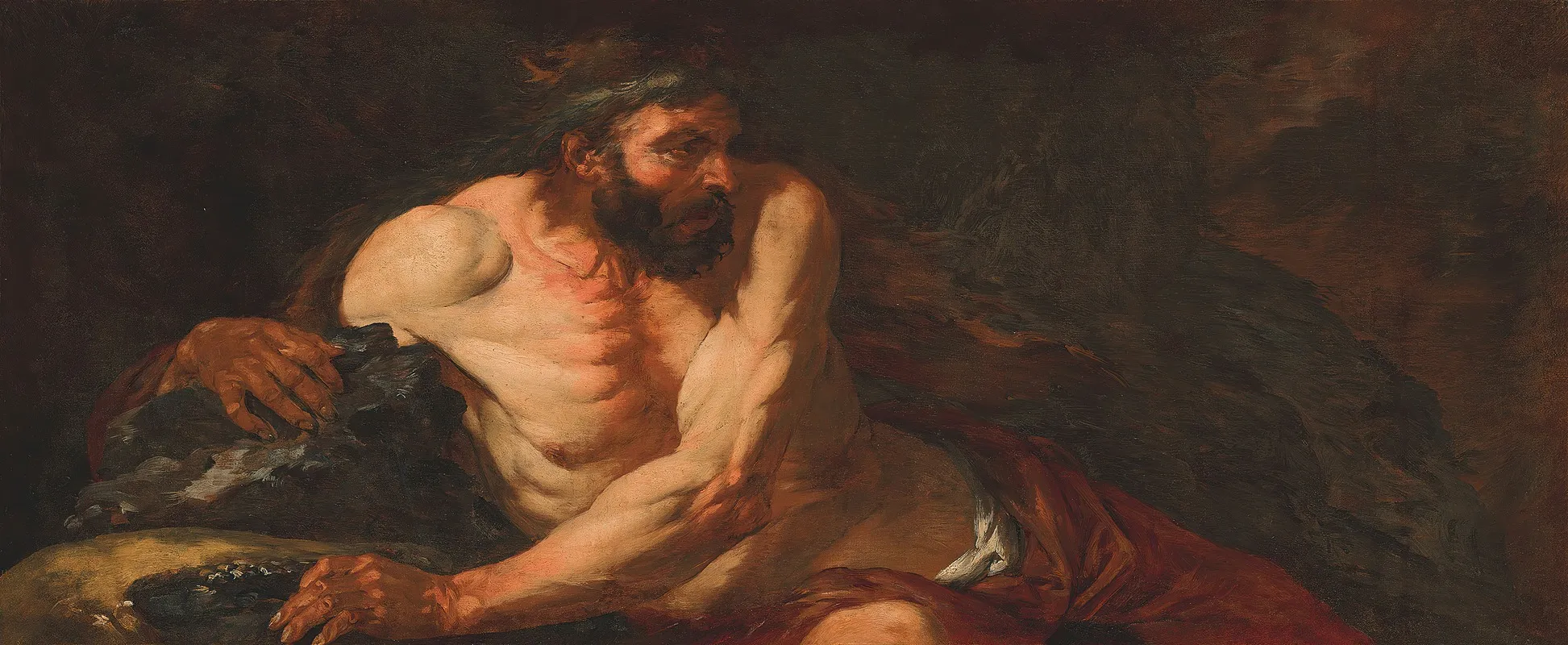 Samson 5 Wall Art by Giovanni Battista Langetti - High-Resolution Digital Print