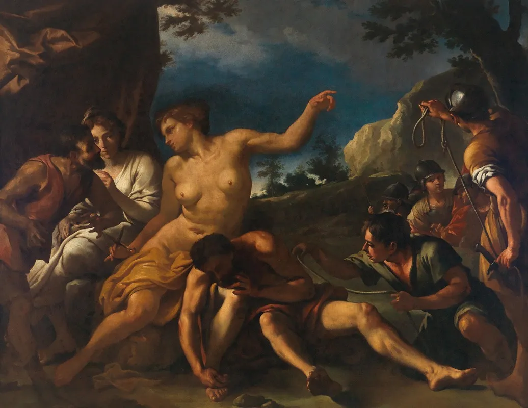 Samson And Delilah 10 Wall Art by Francesco Stringa - High-Resolution Digital Print