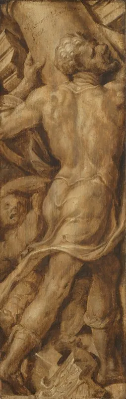 Samson Shattering The Pillars Of The Temple
