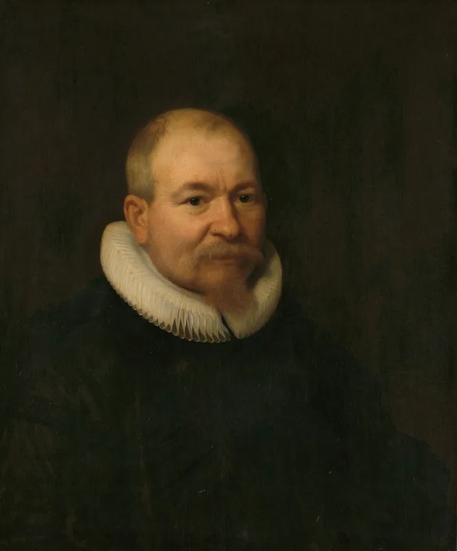 Samuel Van Lansbergen D 1669 Remonstrant Minister In Rotterdam Wall Art by Bartholomeus van der Helst - High-Resolution Digital Print