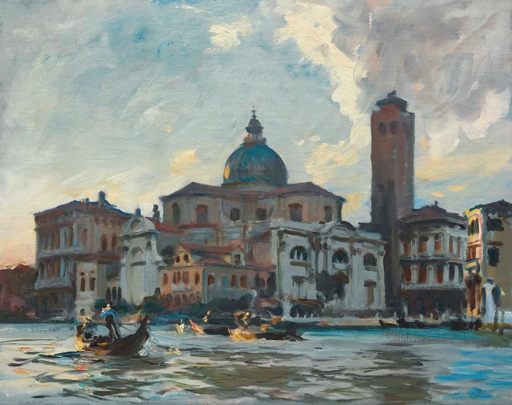 San Geremia Wall Art by John Singer Sargent - High-Resolution Digital Print