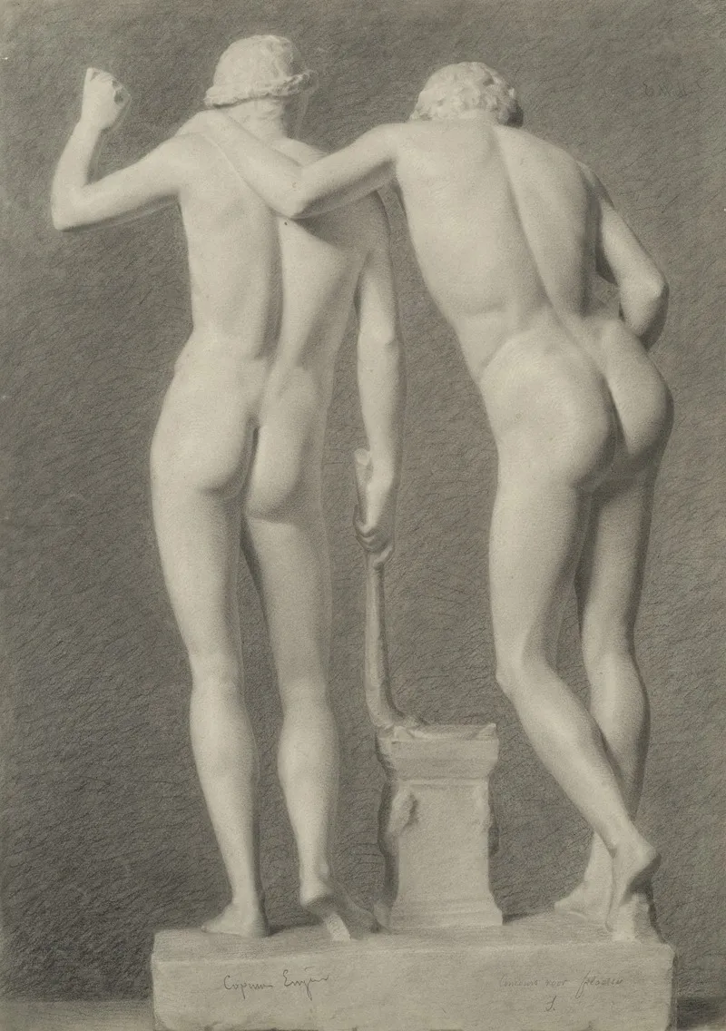 San Ildefonso Group Wall Art by Eugène Jean Copman - High-Resolution Digital Print