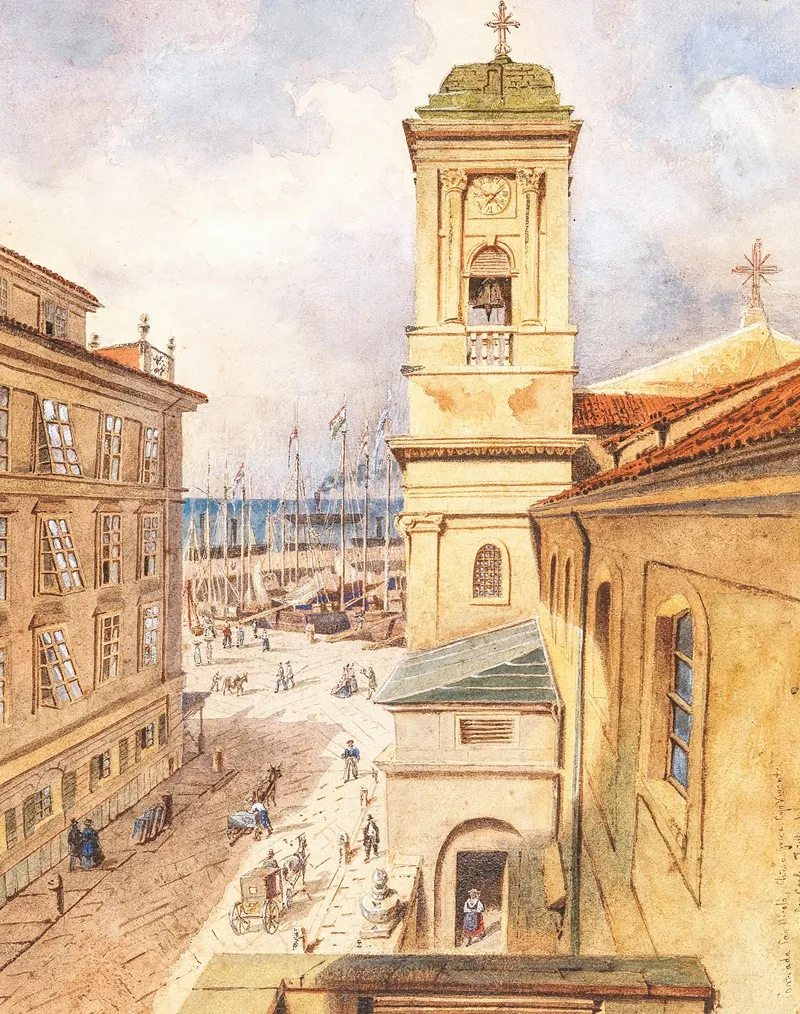 San Nicolo Trieste Wall Art by Carlo Canella - High-Resolution Digital Print