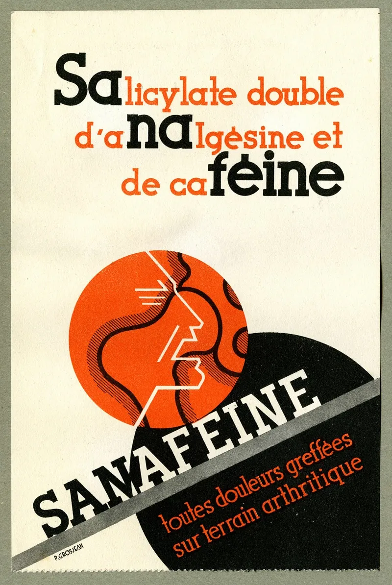 Sanafeine 2 Wall Art by Laboratoires Fournier - High-Resolution Digital Print