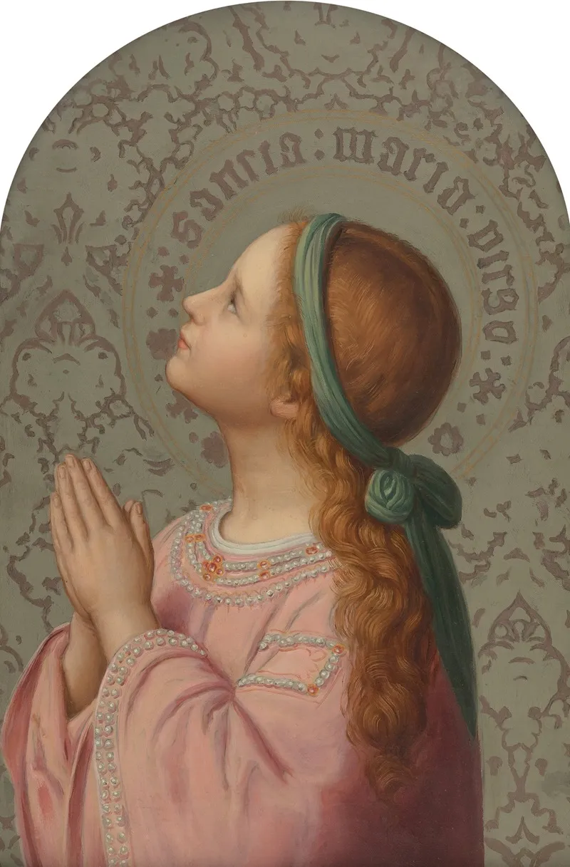 Sancta Maria Virgo Wall Art by Franz Ittenbach - High-Resolution Digital Print
