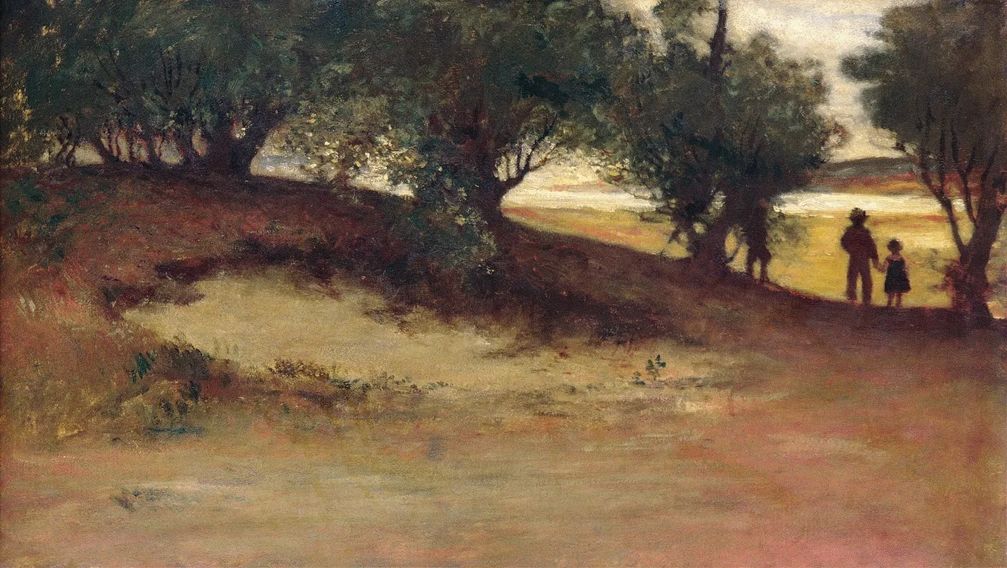 Sand Bank With Willows Magnolia