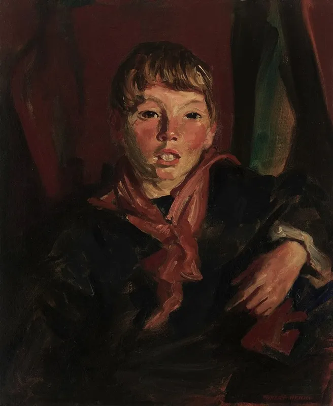 Sandy 3 Wall Art by Robert Henri - High-Resolution Digital Print