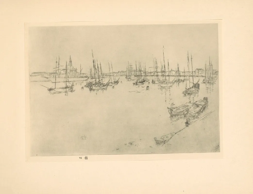 San‎ ‎giorgio‎ Wall Art by James Abbott McNeill Whistler - High-Resolution Digital Print