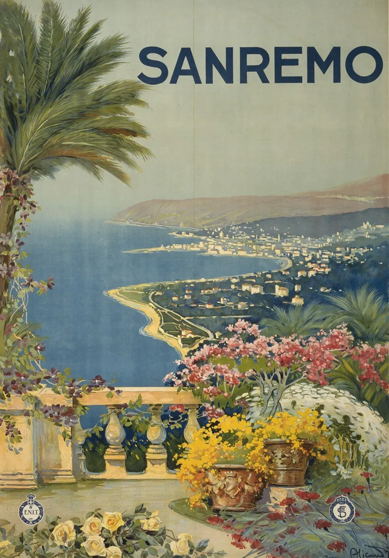 Sanremo Wall Art by Anonymous - High-Resolution Digital Print